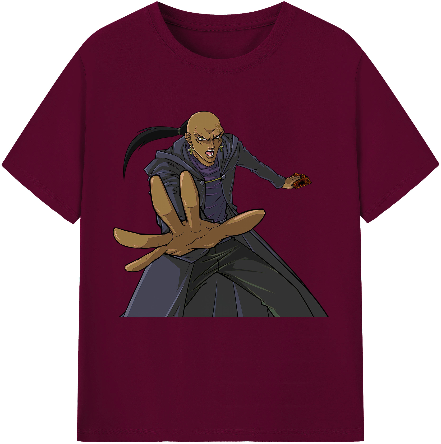（画像用） 遊☆戯☆王 Yu-Gi-Oh! レディースカジュアルプリントTシャツ（綿100％）